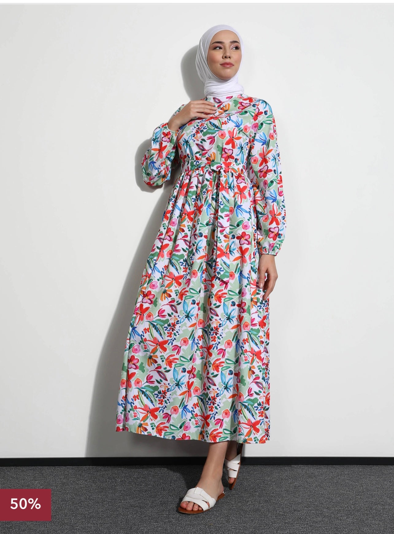 Printed dress