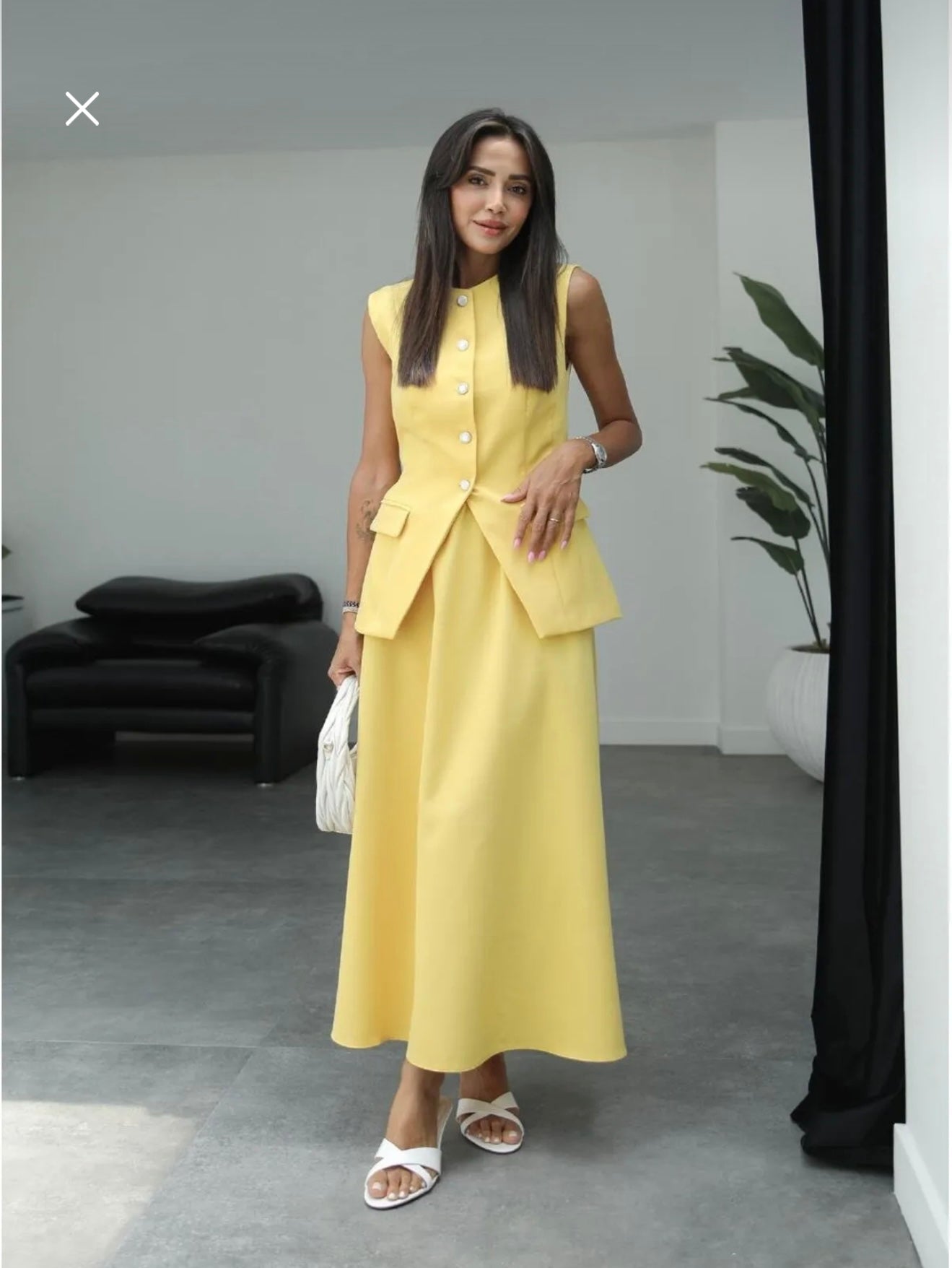 Vest and Skirt set