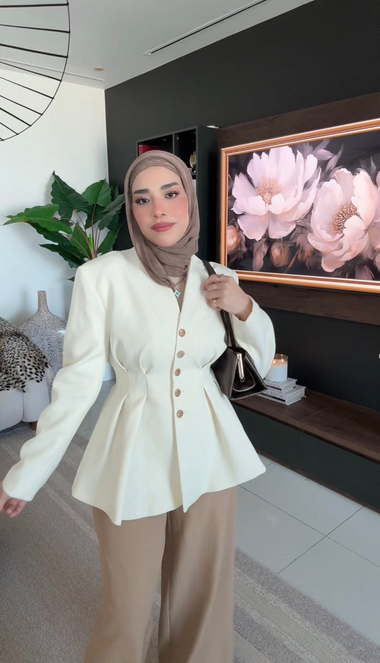 Peplum Blazer
