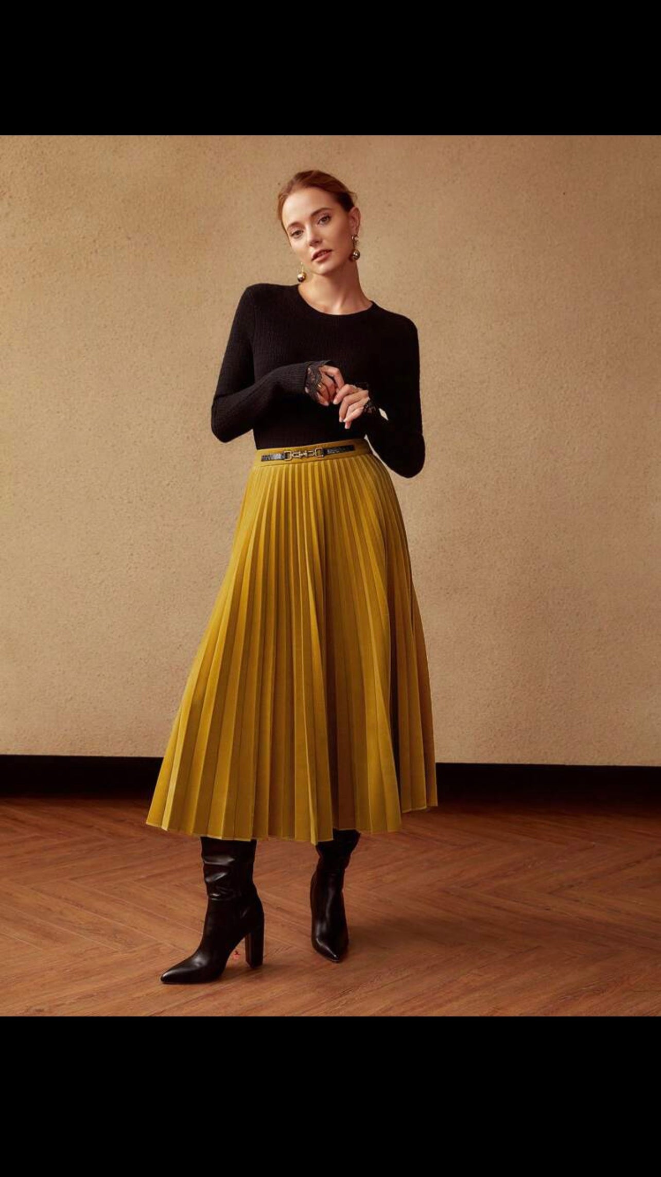 MOTF midi skirt and blazer