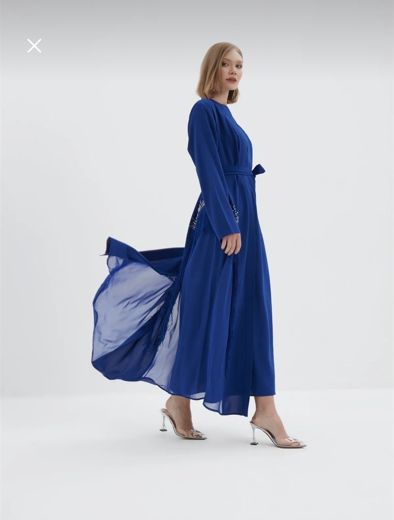 Elegant Abaya with inner dress