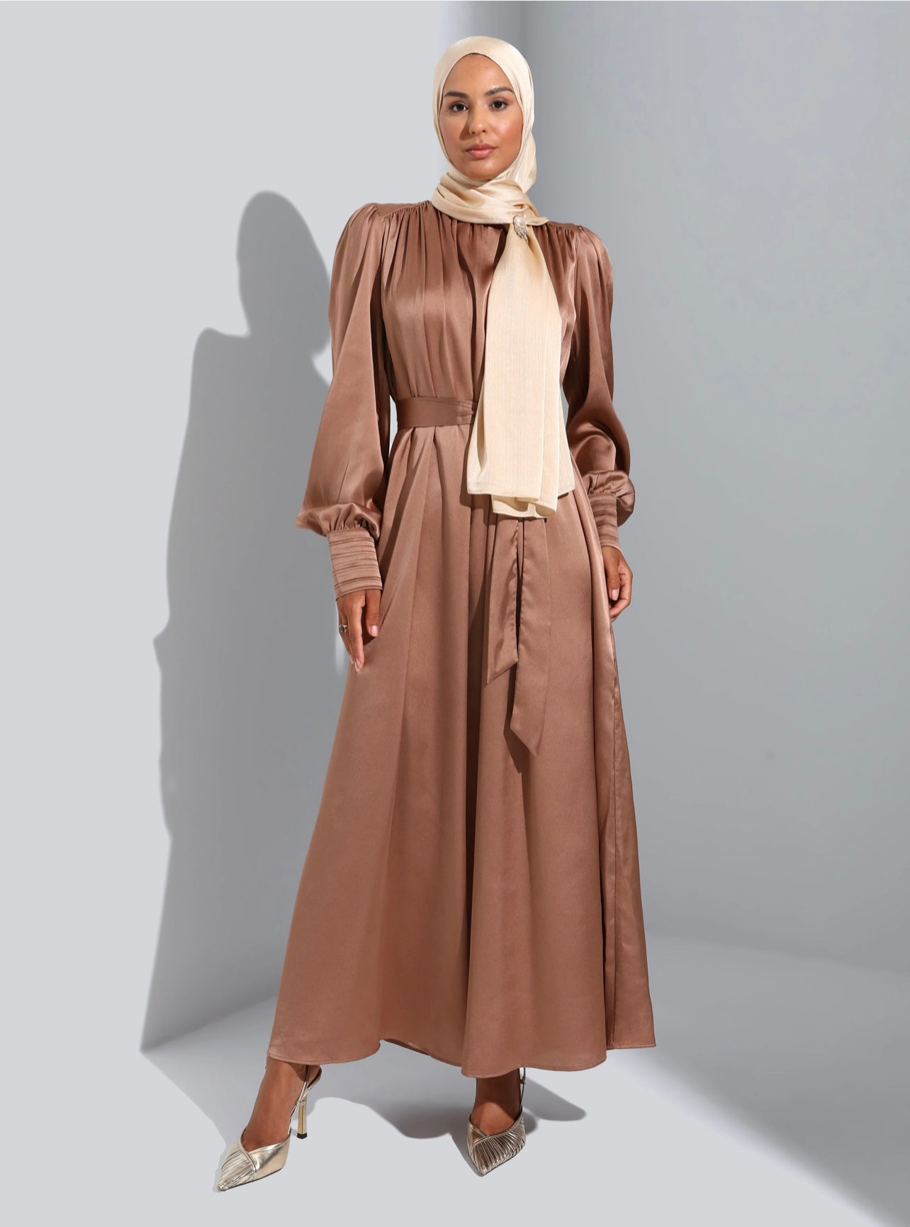 Elegant modest dress