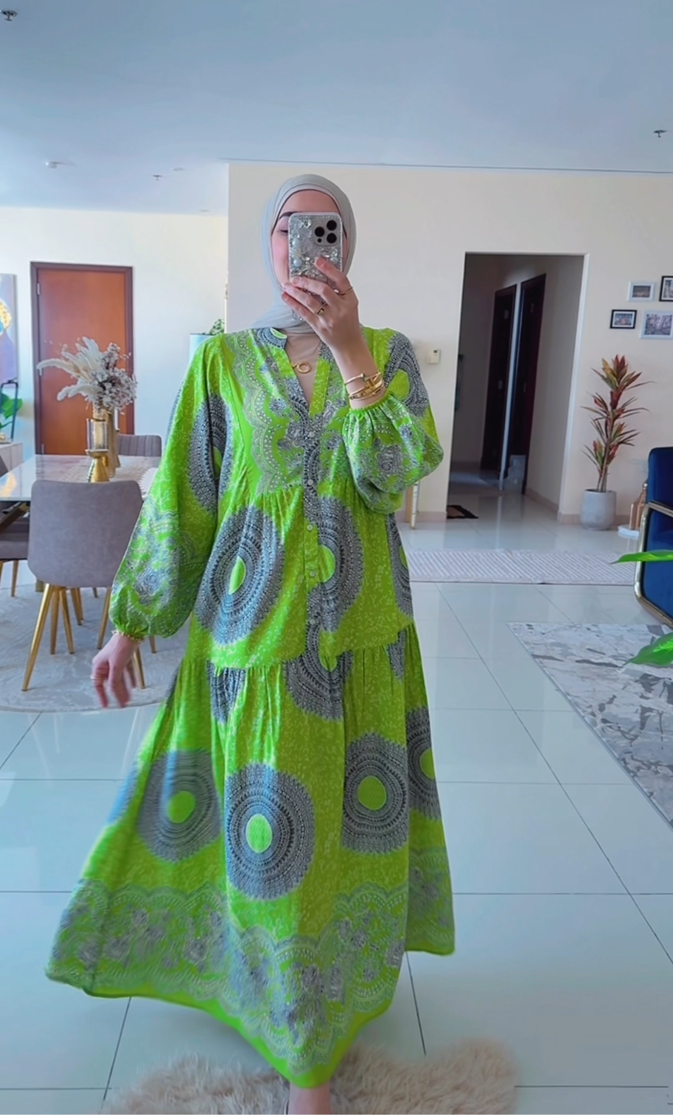 Colorful summer dress