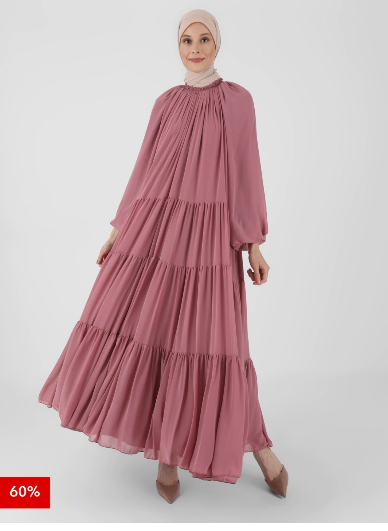 Flowy Modest Dress