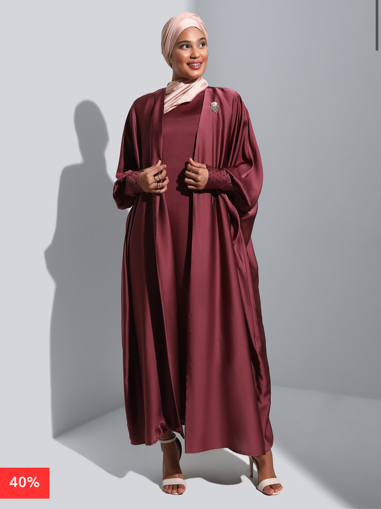 2pcs Abaya