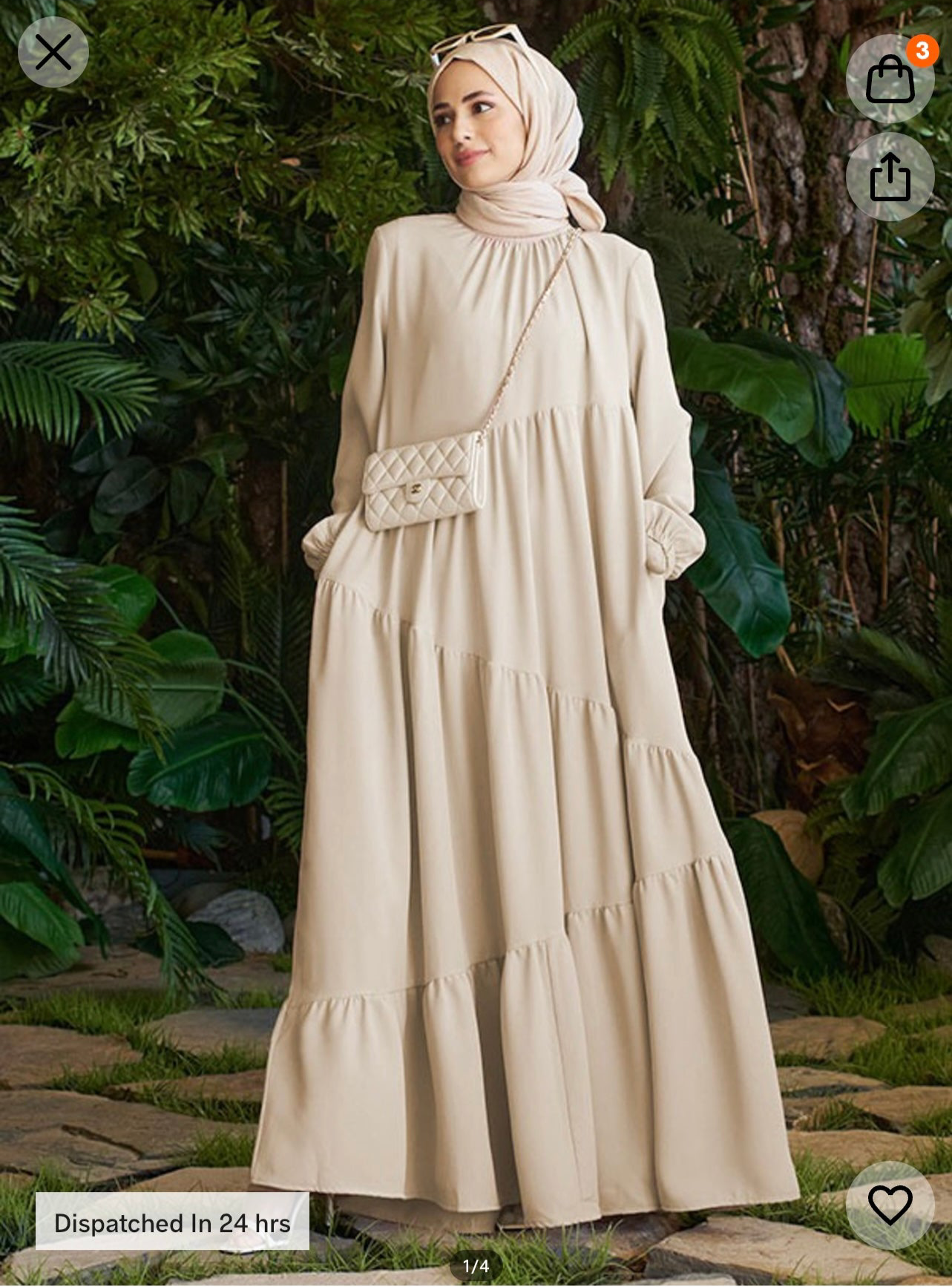 Modest long dress