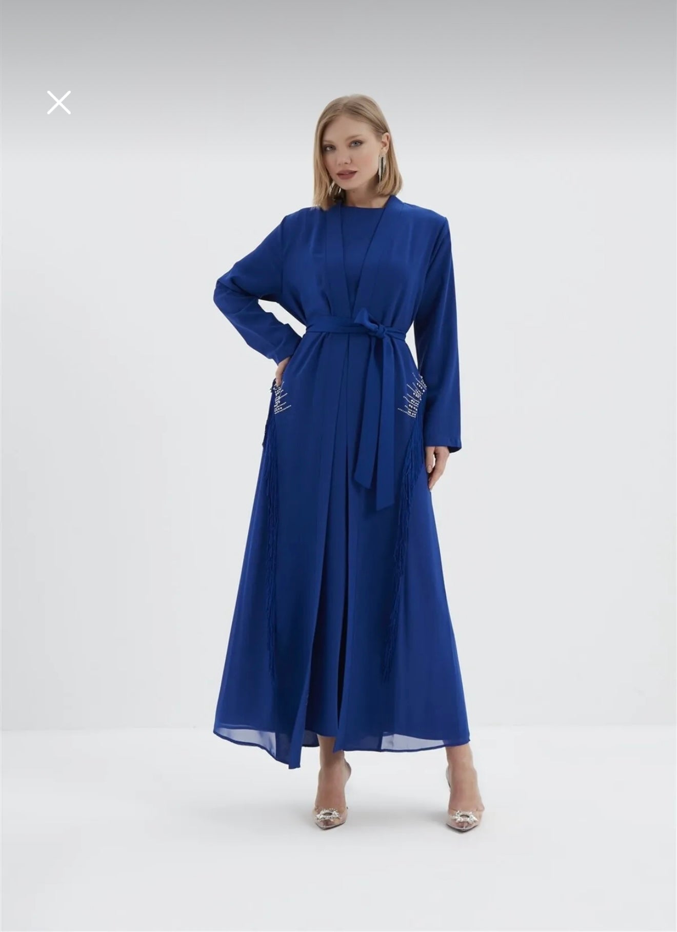 Elegant Abaya with inner dress