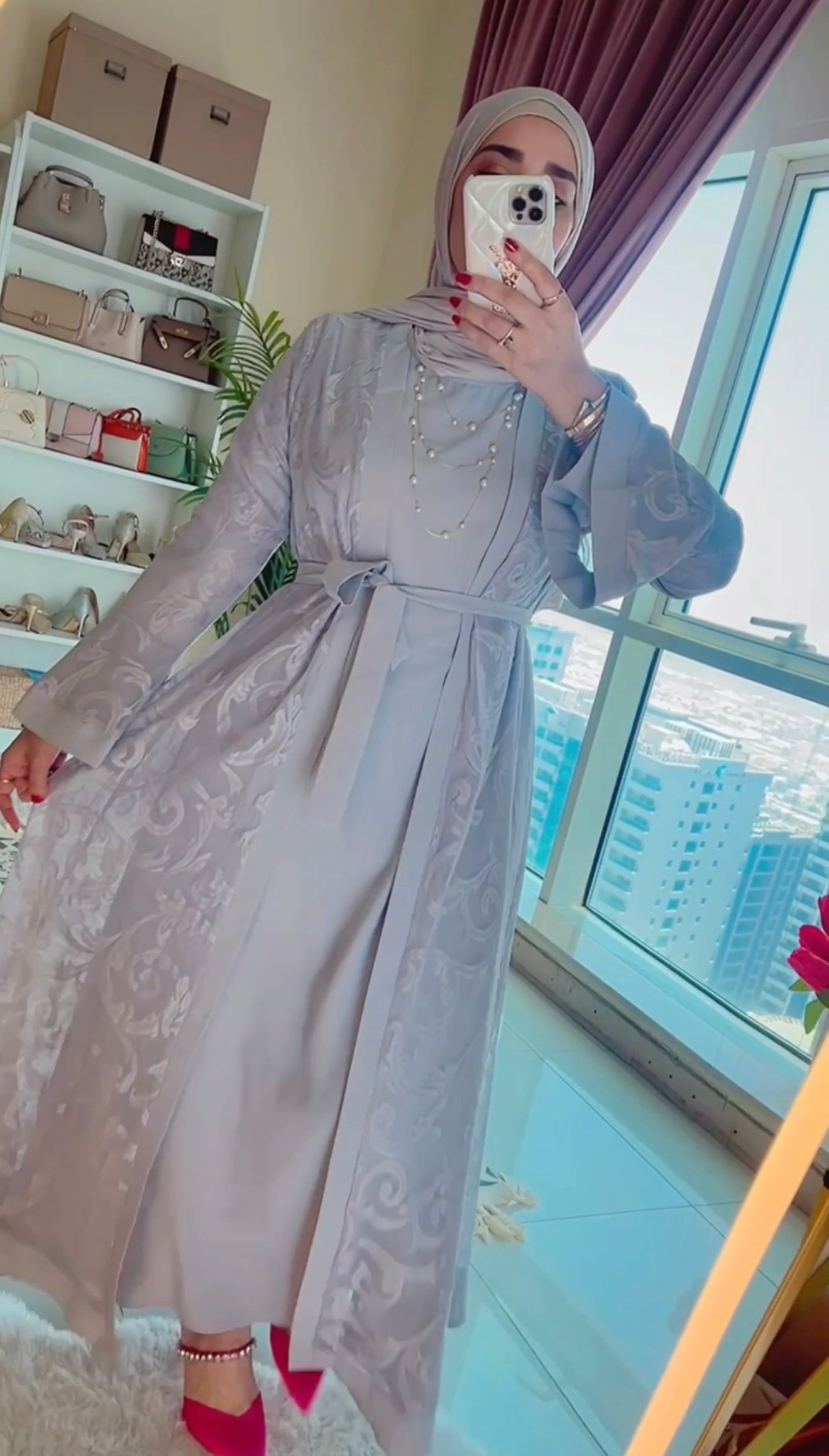 2pcs Abaya