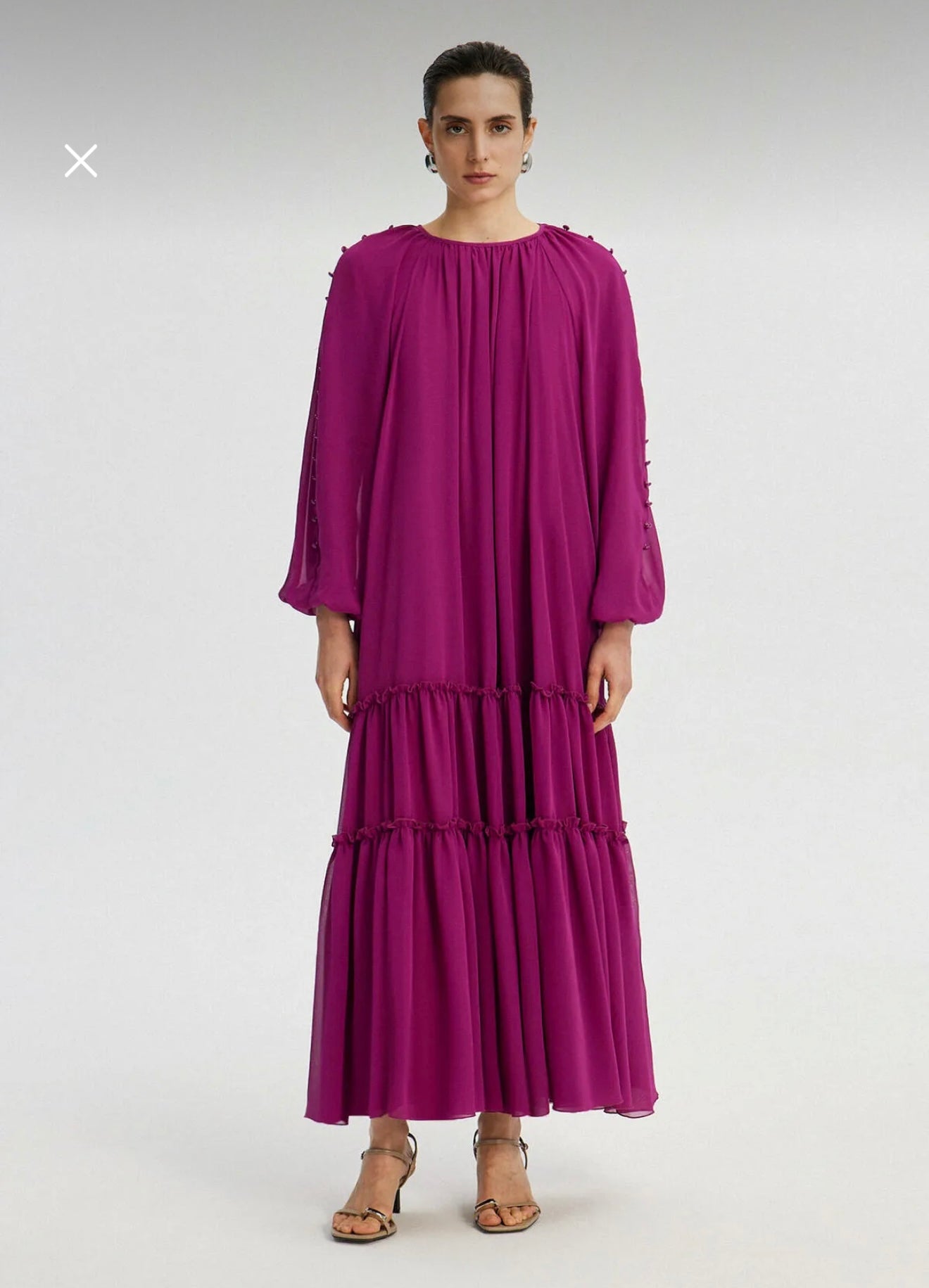 Elegant Flowy Modest Dress