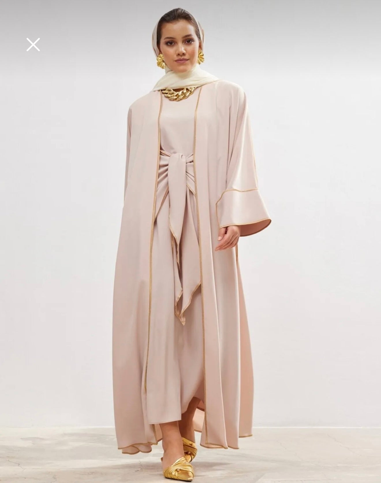Abaya with inner dress
