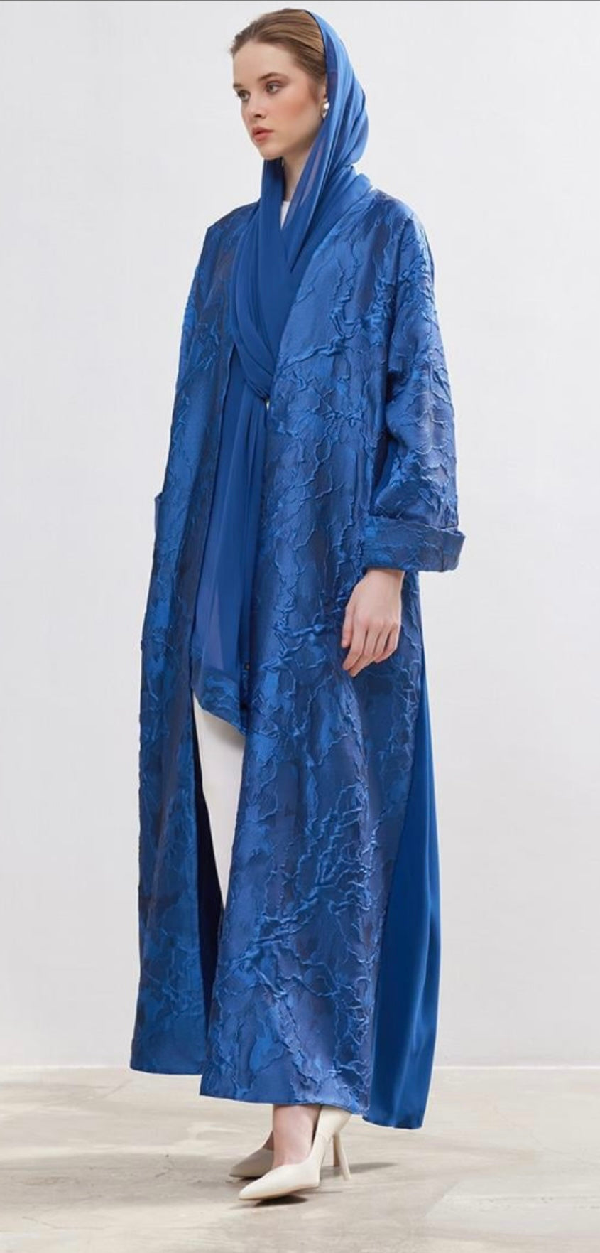 Elegant Abaya with hijab