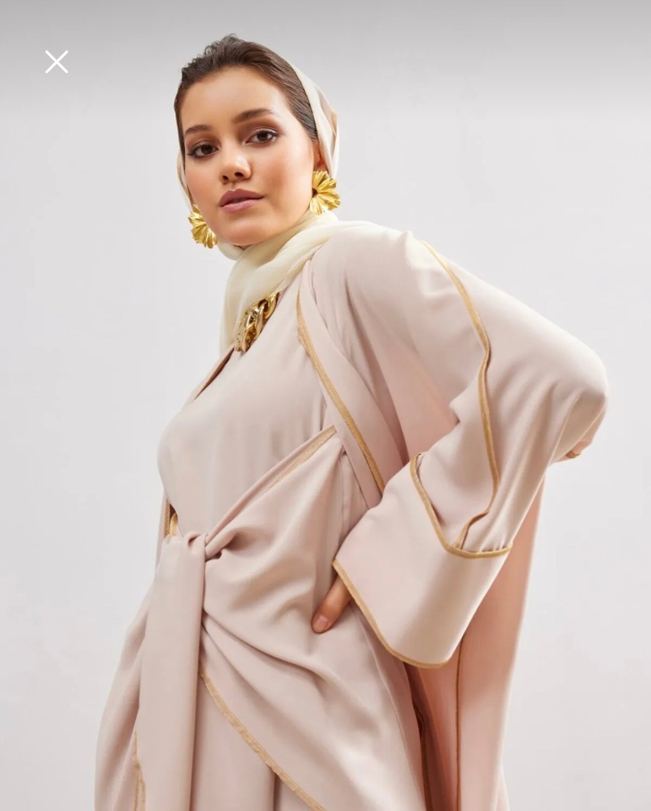 Abaya with inner dress