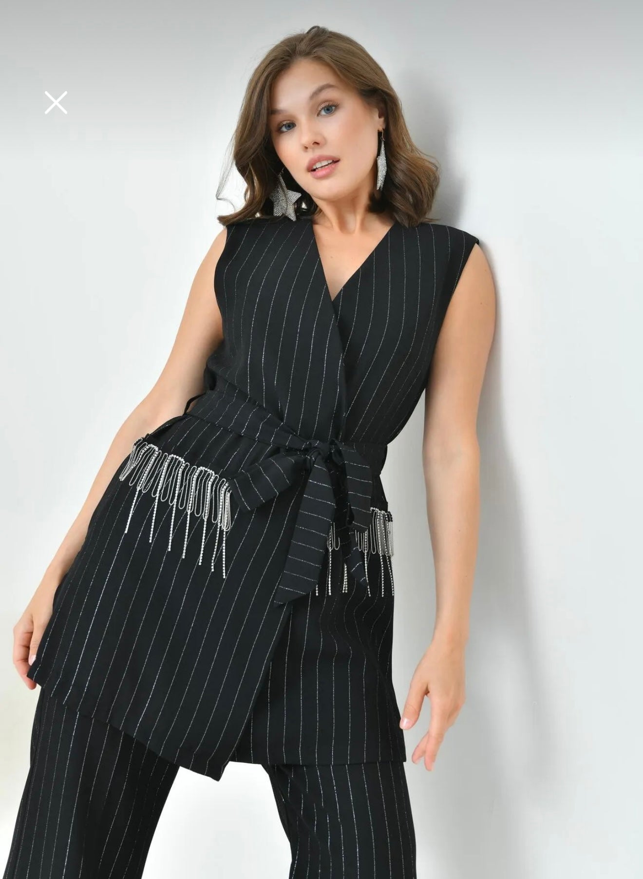 Striped Vest and Pants