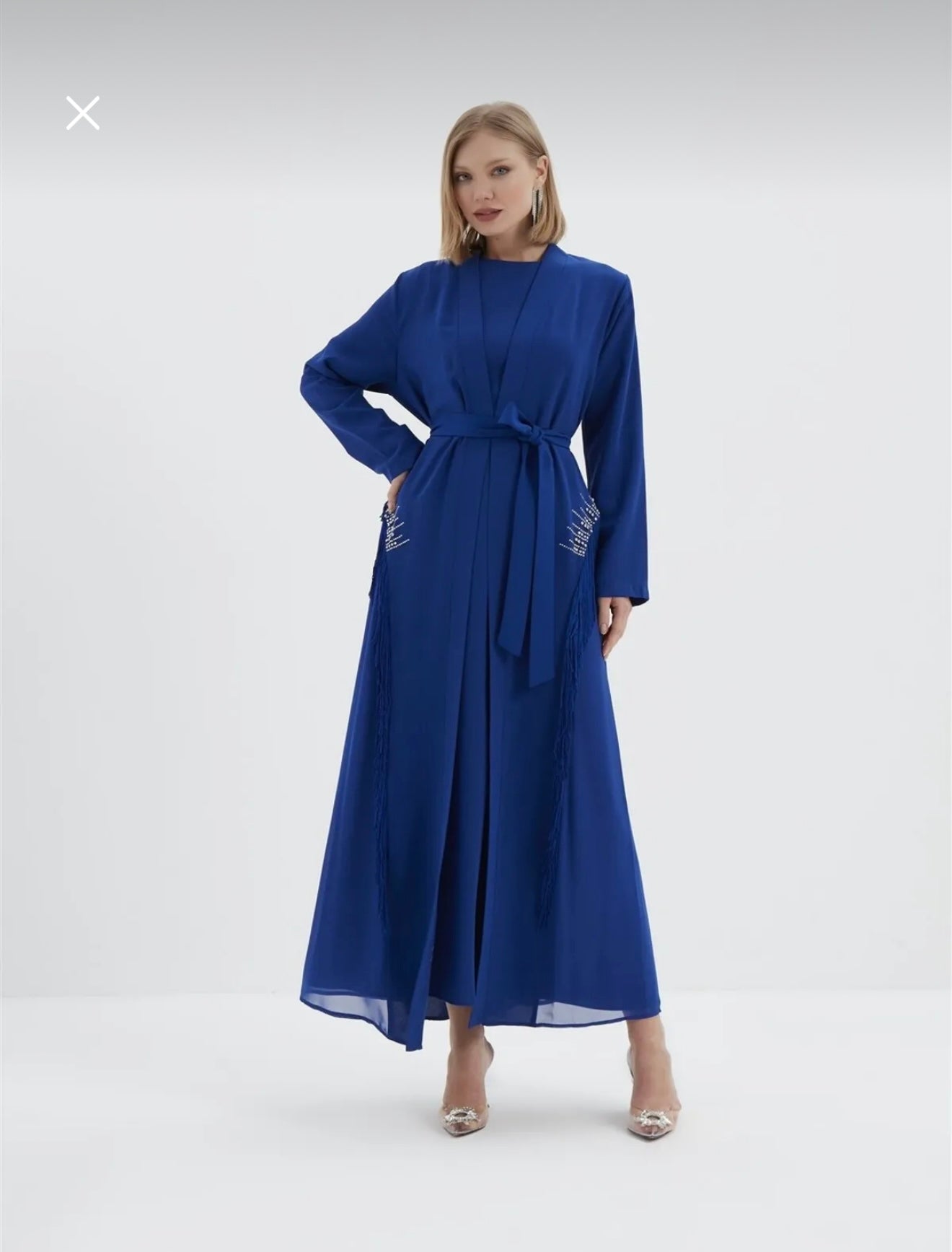 Elegant Abaya with inner dress