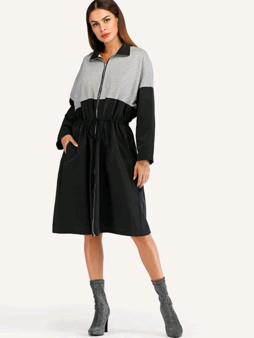 Free Size Zip Up Outer