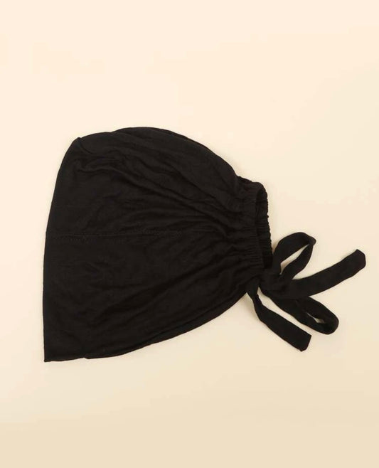 Black Inner Cap Bandana Under Hijab