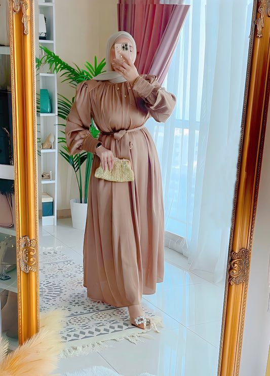 Elegant modest dress
