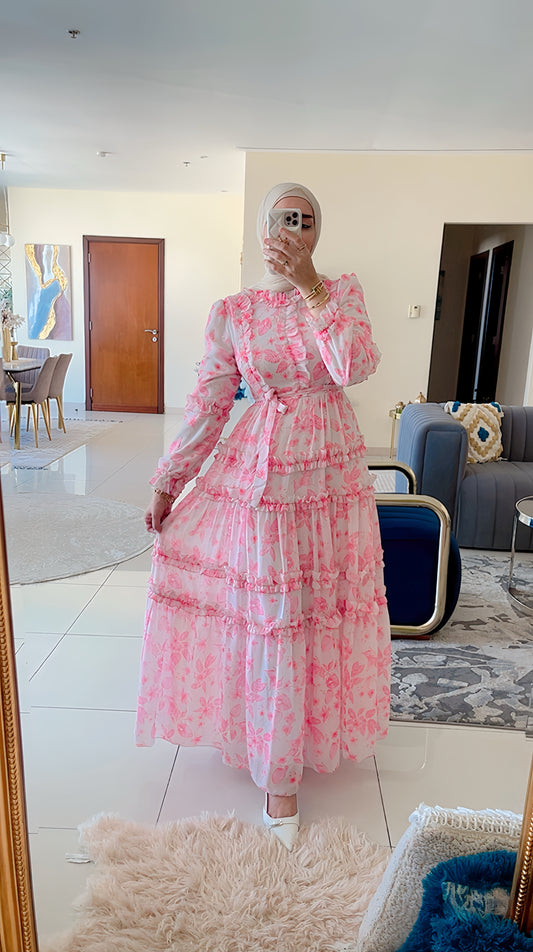 Floral Long Dress