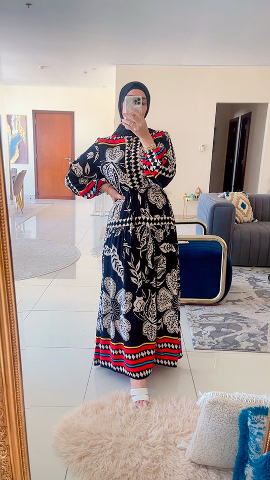 Viscose Modest Dress