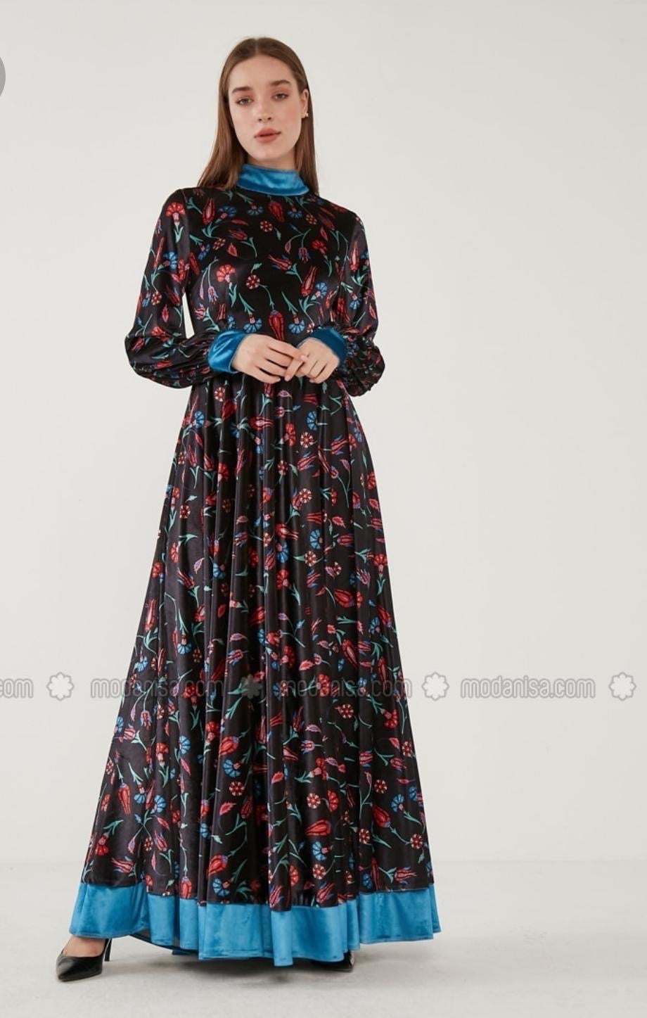 Velvet elegant dress