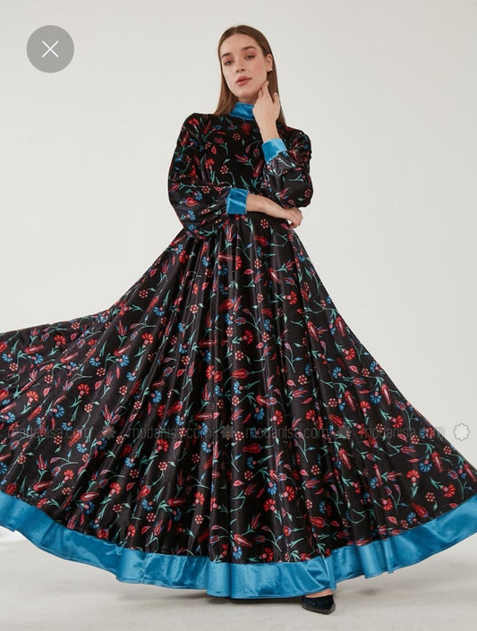 Velvet elegant dress