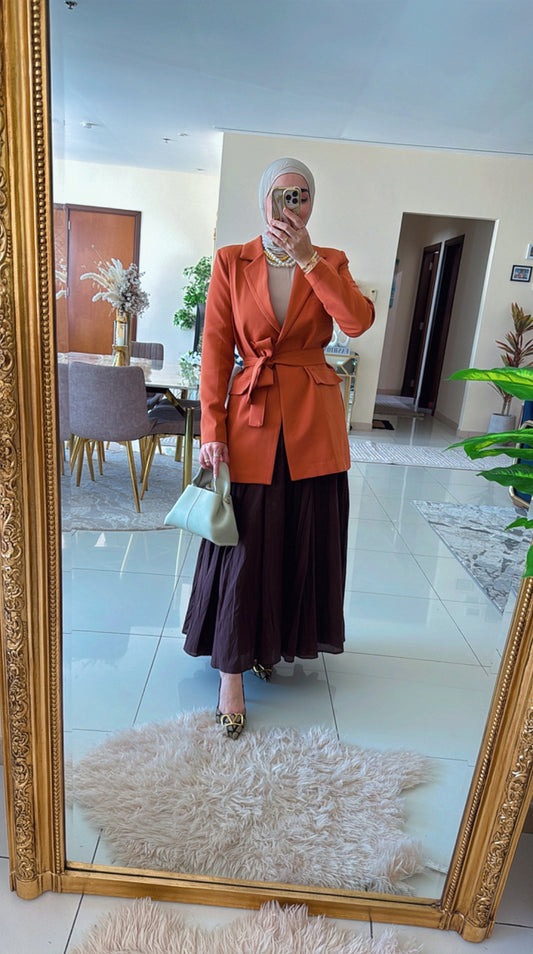 Belted Blazer