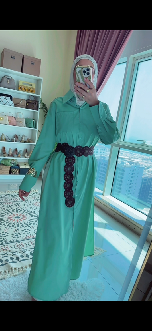 Long Shirt Dress without Belt