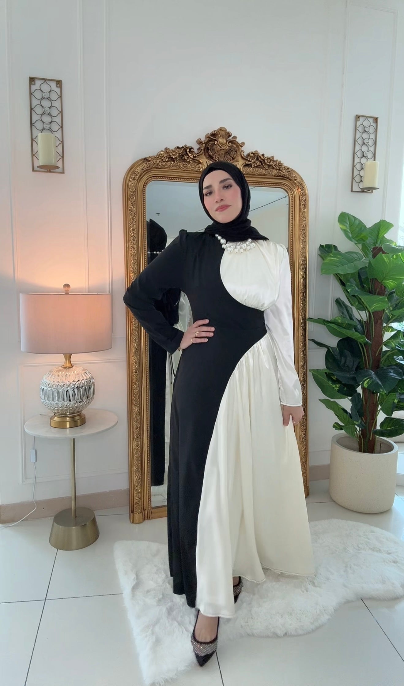 Elegant evening dress