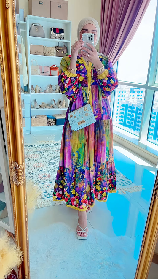 Colorful summer dress
