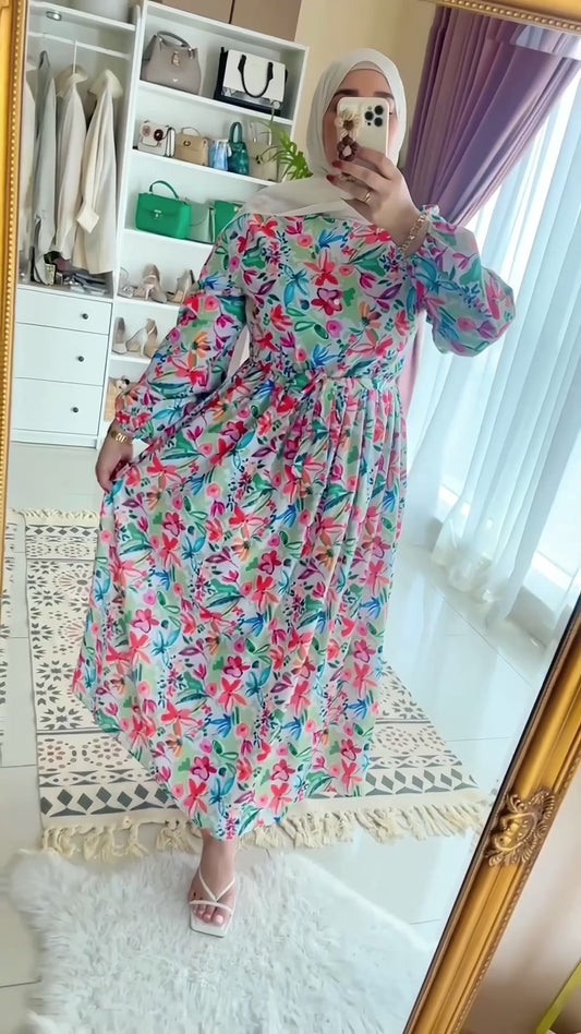 Printed dress