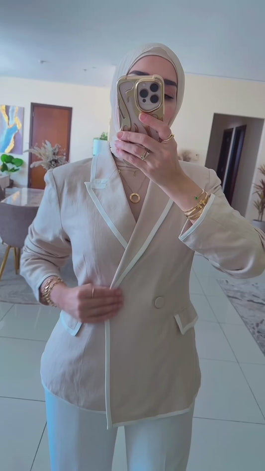MOTF Premium linen Blazer