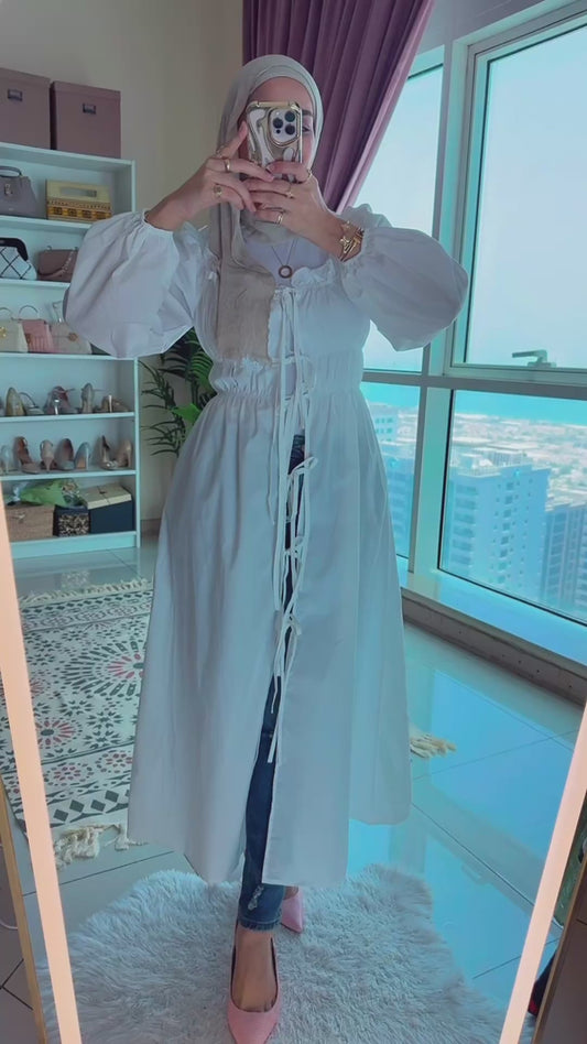 White open dress