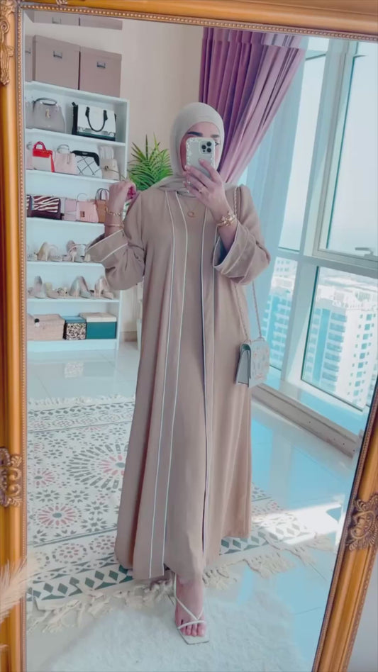 2 pieces Abaya