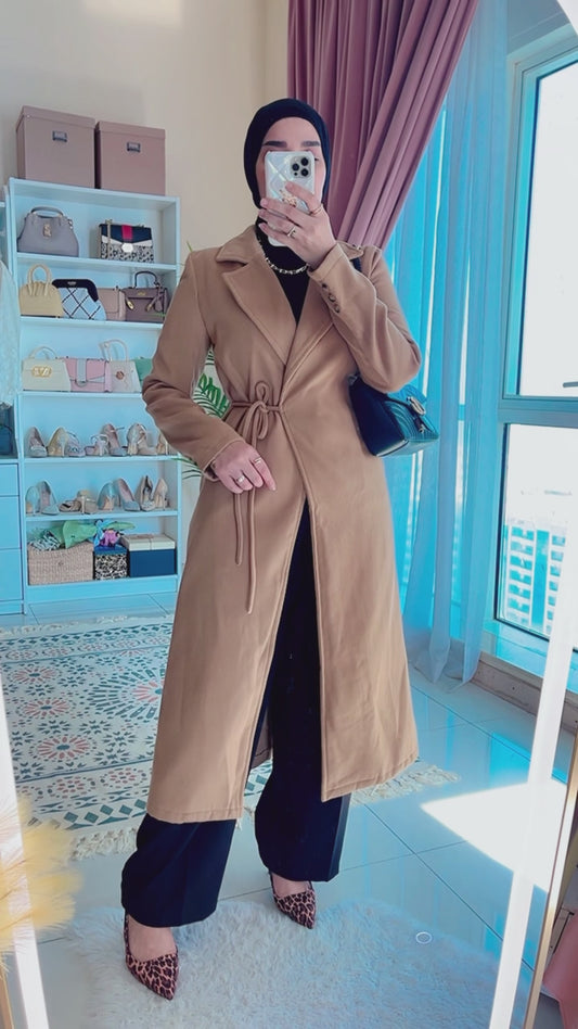 Side tie Coat
